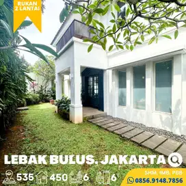 Rumah Kantor dijual Murah 2Lt.ada Kolam Renang, Cilandak, JakSel, SHM