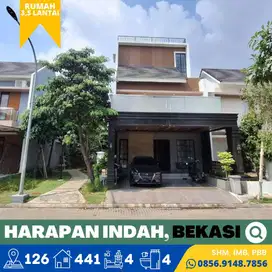 Rumah dijual Murah Mewah 3,5 Lt. ada Kolam Renang Harapan Indah,Bekasi