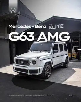 2019 Mercedes-AMG G63 Brabus Add On Polar White Color