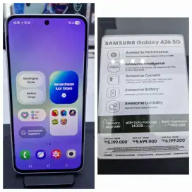 Samsung Galaxy A36 8/128GB Free Upgrade Promo Cicilan Mulai Dari 349rb