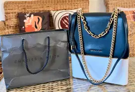 Tas second CK warna hitam