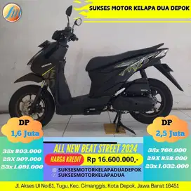 HONDA ALL NEW BEAT STREET 2024 CASH/KREDIT KM RENDAH LIKE NEW