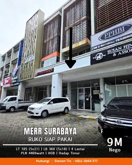 JUAL / SEWA RUKO PROMENADE MERR ️Ruko Terbaik di Raya MERR