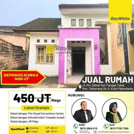 Dijual Cepat Rumah di Tangga Takat Kota Palembang
