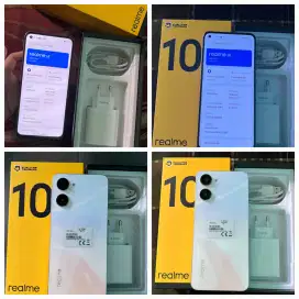 Jual BU! REALME 10 8/256 FULLSET NO MINUS