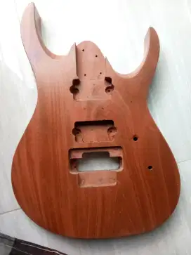 Body gitar Ibanez RG custom handmade mentahan