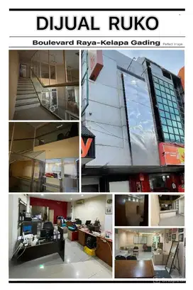 DIJUAL RUKO 2,5 LANTAI HADAP TIMUR 6.9 M NEGO
