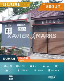 d011 Rumah 1 Lantai Harga 500 Juta an saja