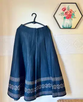 Rok semi rajut import