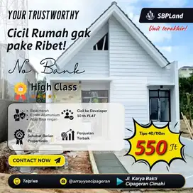 Rumah Baru Murah 500jtaan Cipageran Cimahi