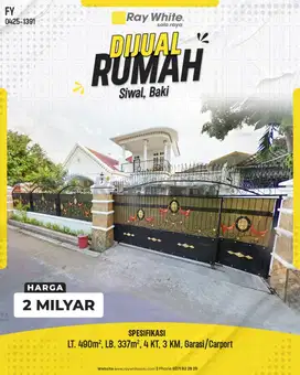 RUMAH SIAP HUNI SIWAL BAKI SUKOHARJO