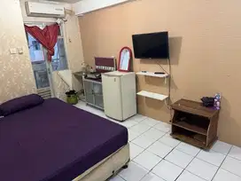 SEWA - Apartemen Gading Nias Studio Furnished Bulanan di Alamanda