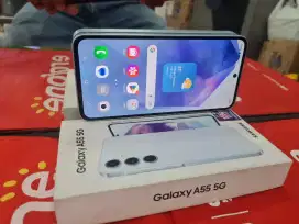 Samsung A55 5G Ram 8/256 gb lengkap nirmal