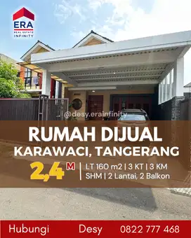 Dijual Cepat Rumah di Karawaci Tangerang
