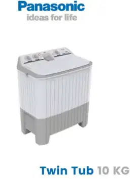 Ready nih mesincuci 2 tabung panasonic (Twin Tub 10kg)kualitas terbaik