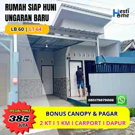 Rumah Siap Huni dekat Exit Tol Ungaran & Cafe Janji Jiwa Dijual Cepat