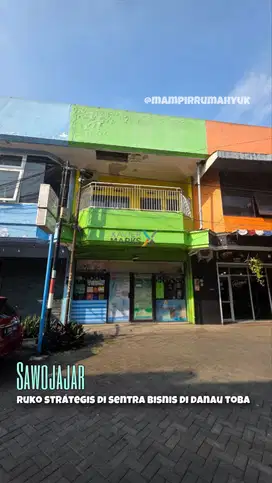 Ruko Siap Huni di sentra bisnis di danau Toba Sawojajar Malang