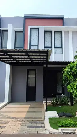 Termurah. Rumah modern cluster Baroni, Gading Serpong.