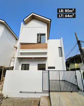 DiJual Rumah Minimalist Modern 2 Lantai Di Harapan Indah Bekasi