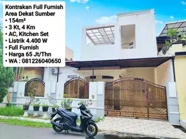 Sewa Rumah Full Furnish Area Jajar, Dekat Manahan,Sumber, Alila