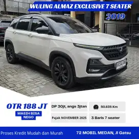 (Original) Wuling Almaz Exclusive 7 seater 3 baris 2019