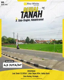 TANAH SIAP BANGUN KEBAKKRAMAT KARANGANYAR