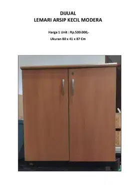 DIJUAL LEMARI ARSIP KECIL MODERA
