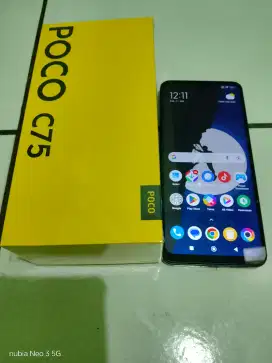 HP Android POCO  c75 Lengkap muluss