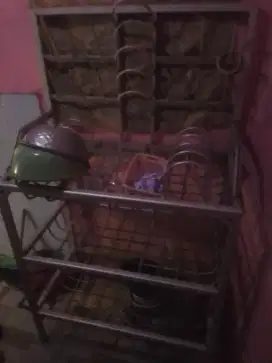 Rak Aluminium Tebal , Besar , Kuat. Murah