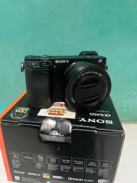 Sony Alpha A6400 Mirrorless Kit 16-50mm (Jual Cepat)