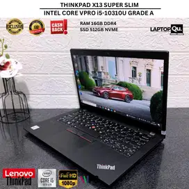 THINKPAD X13 i5-10310U Vpro RAM 16GB/SSD 512GB/BACKLITE/FHD IPS/GRADEA