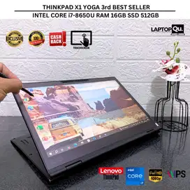 THINKPAD X1 YOGA 3RD i7 GEN 8 RAM 16GB/SSD 512GB/STYLUSPEN/GRADE A