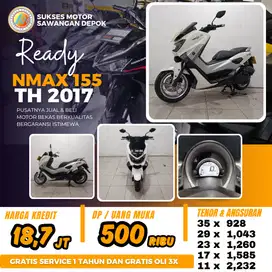 YAMAHA NMAX N M AX 155 TAHUN 2017 MULUS CASH KREDIT BERGARANSI