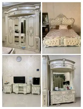 1 Set furniture kayu jati mewah