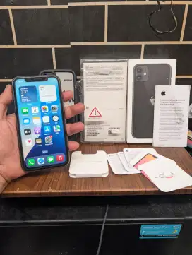 iPhone 11 64Gb iBox Normal Fullset Original Bisa Tuker Tambah