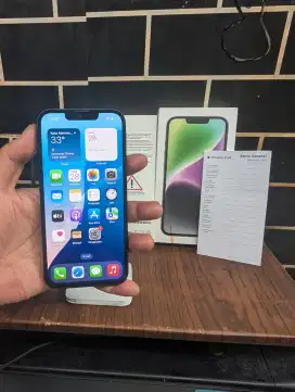 iPhone 14 128Gb iBox Mulus Fullset Original Bisa Tuker Tambah