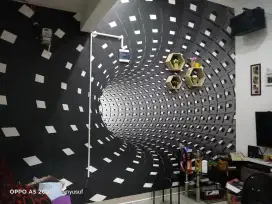 wallpaper dinding custom 3 dimensi dsain sesukamu
