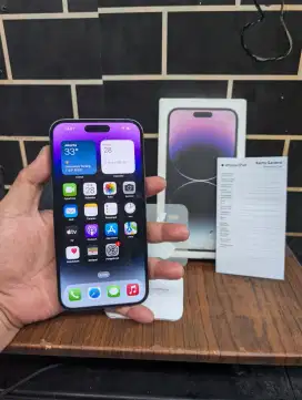 iPhone 14 Pro Max 128Gb iBox Mulus Normal Bisa Tuker Tambah