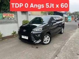 TDP 0 Angs Termurah All New Avanza E 2024 Matic Hitam Low Km Rasa Baru
