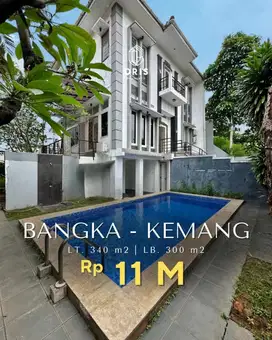 Turun Harga Rumah Terawat Siap Huni di Bangka Kemang Jakarta Selatan