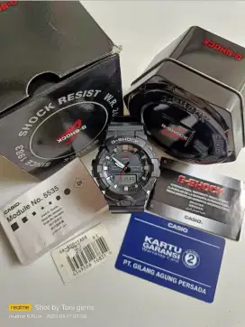 Casio g-shock ga 800 bekas bagus normal semua fullset
