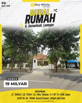 RUMAH SIAP HUNI SAMANHUDI LAWEYAN