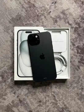 Iphone 15 128 gb ibox garansi on juni 2026 bh 100 cc3