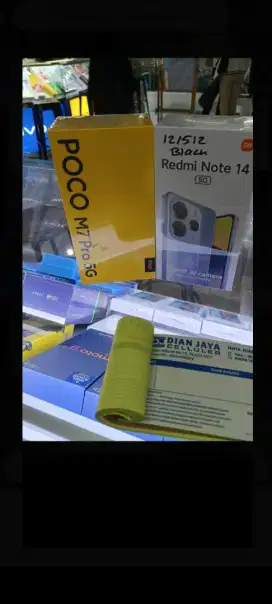 Xiaomi poco M7 pro 5G 8/256 setara redmi note 14 5G resmi