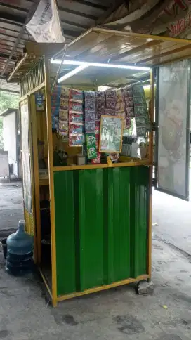 JUAL BUTUH booth bekas minuman