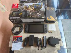 Nintendo Switch v2 Monster Hunter Rise Limited Edition Fullset 08