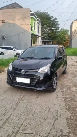 Sigra X 1.2 Manual 2019 Hitam KM 80ribuan
