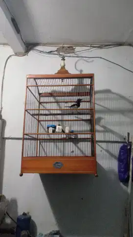 Sangkar ebod kotak no 1 jeruji full fiber