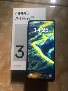 Oppo A3 Pro (5G) Second Like New - Mulus, No Minus, Nego Tipis !!!
