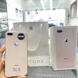 Iphone 8 plus 256gb fullset, ex garansi international